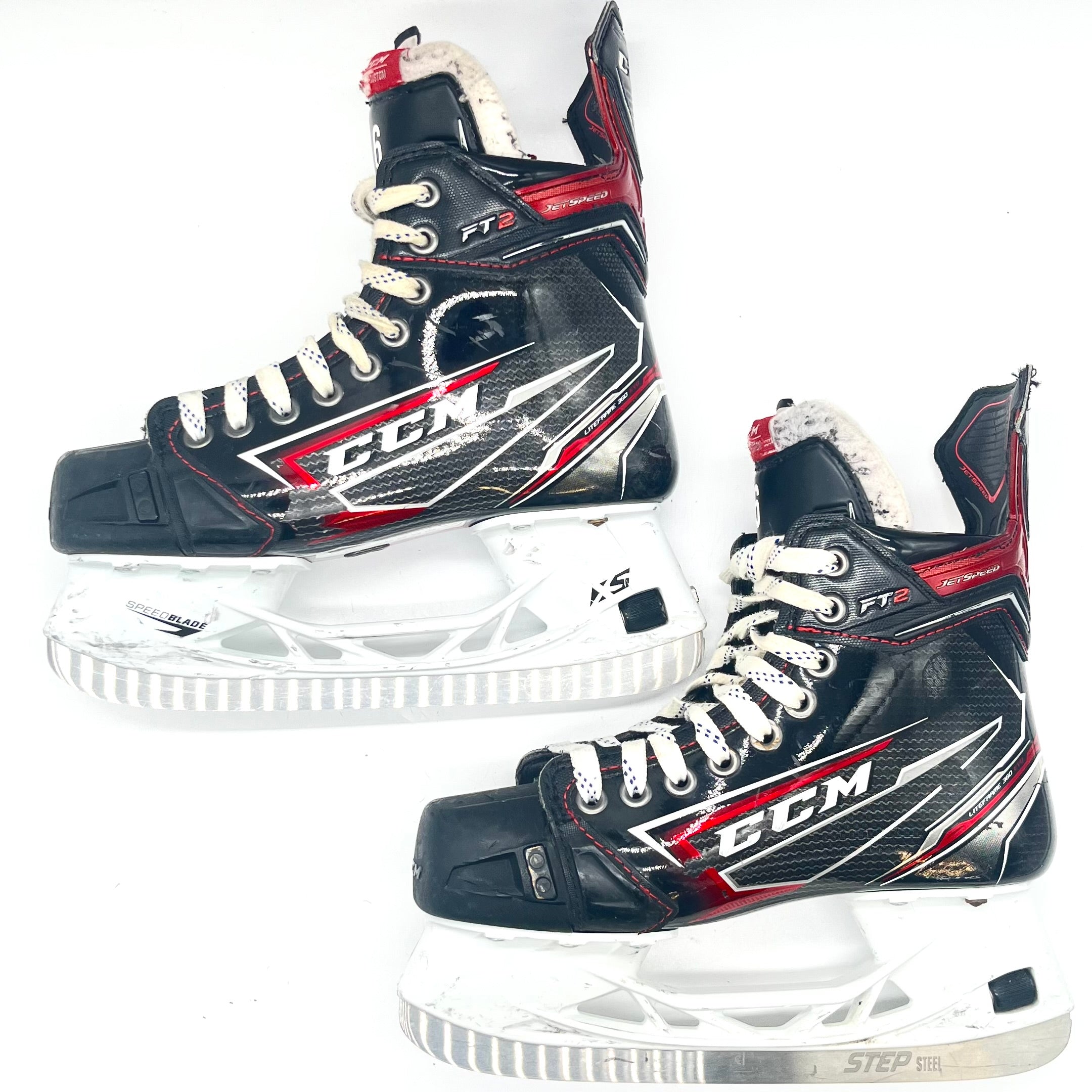 CCM Jetspeed FT2 - Patins de hockey Pro Stock d'occasion - Taille 4